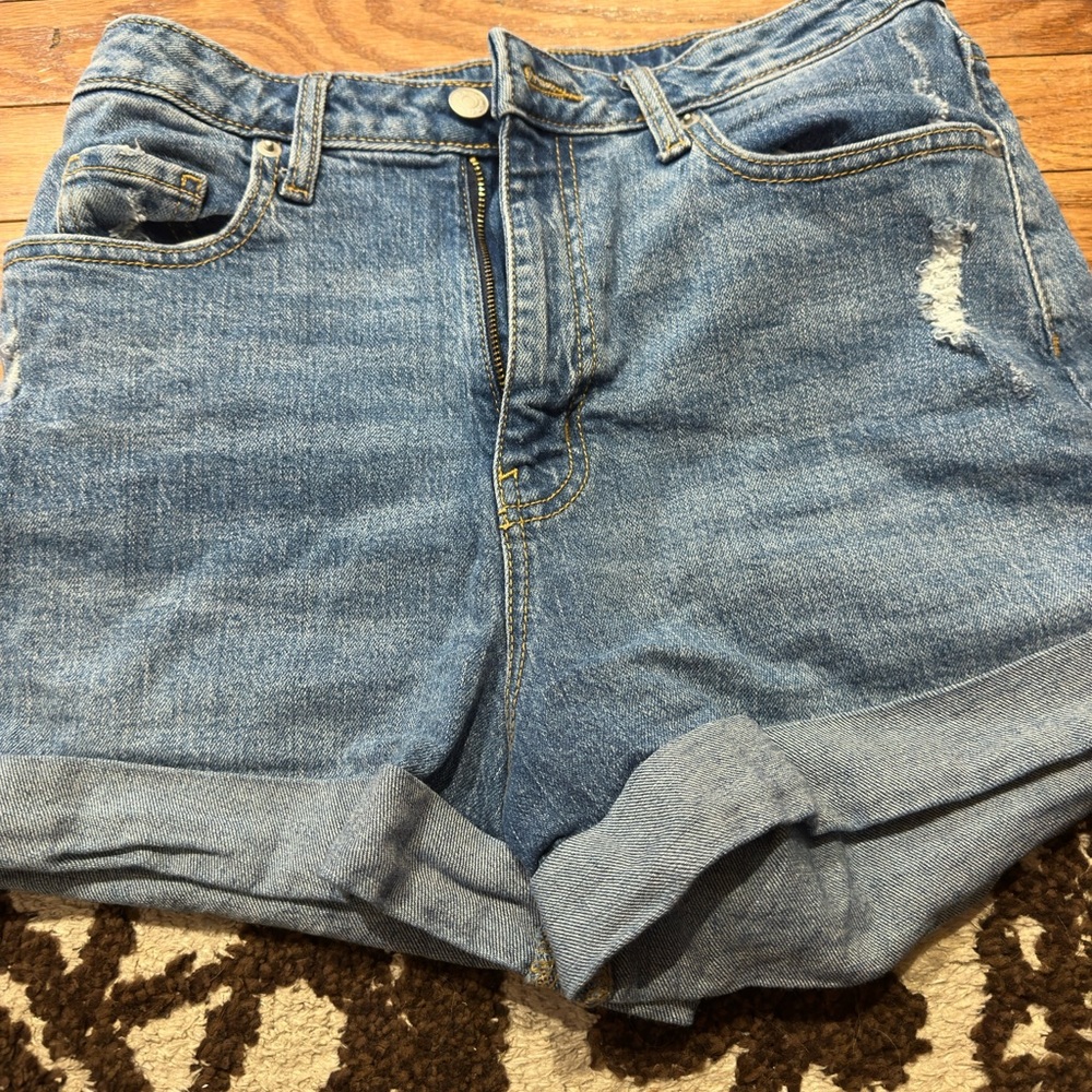 Wild fable distressed shorts